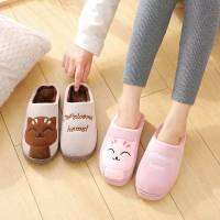 พร้อมส่ง slippers รองเท้าสลิปเปอร์ แมวขนนุ่ม รองเท้าแฟชั่น รองเท้าใส่ในออฟฟิต กันลื่น ใส่ในบ้าน หรือ ใส่ที่ทำงาน