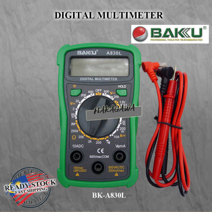 DIGITAL MULTIMETER BAKU BKA830L Lazada