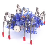 New funny Diy Electric Spider Robot puzzle toy Electric Crawling Animal Science Toy Model electronic pet Gifts for children