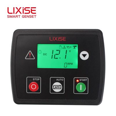Lixise โมดูลควบคุม LXC706กับเครื่องกำเนิดไฟฟ้าหน้าจอ LCD แผงควบคุมขนาดเล็กแทนที่ DSE3110 DSE702