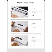 Mini Electric Vacuum Food Sealer Dry&amp;Wet Vacuum Sealer Machine Professional Home Food Vacuum Sealer Packaging