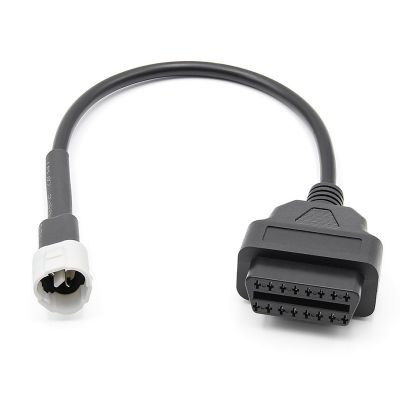 OBD Motorcycle Cable for Yamaha 3 Pin Plug Cable Diagnostic Cable 3Pin to OBD2 16 Pin Adapter