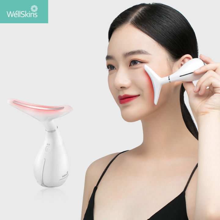 Xiaomi Youpin Wellskins Skin Tightening Rejuvenating Skin Massager Smart  Beauty Lifting Skin Machine Neck Wrinkle Remover Anti-aging Device Nutrient  Inductive Instrument | Lazada