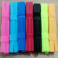 20pcs Adhesive Fastener Tape Sticks Cable Ties Hook and Loop Fasteners Stick Buckle Belt Bundle Tie Back To Back Magic Tape Tie Cable Management