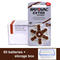 (ในสต็อก) แบตเตอรี่เครื่องช่วยฟัง312 312A P312 PR41 Rayovac Extra UK Zinc Air Cell ปุ่มแบตเตอรี่1.45V เครื่องช่วยฟังเครื่องขยายเสียงเครื่องมือ **