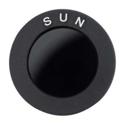อุปกรณ์กล้องโทรทรรศน์ดาราศาสตร์อุุปกรณ์กรองแสงอาทิตย์สีดำ1.25นิ้วเครื่องวัดมีจอแสดงผลฟิลเตอร์ออปติคอล
