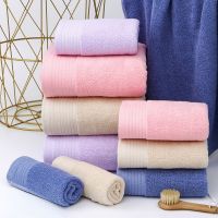 [COD] Manufacturers wholesale pure towel plain jacquard home soft thickened absorbent face enterprise