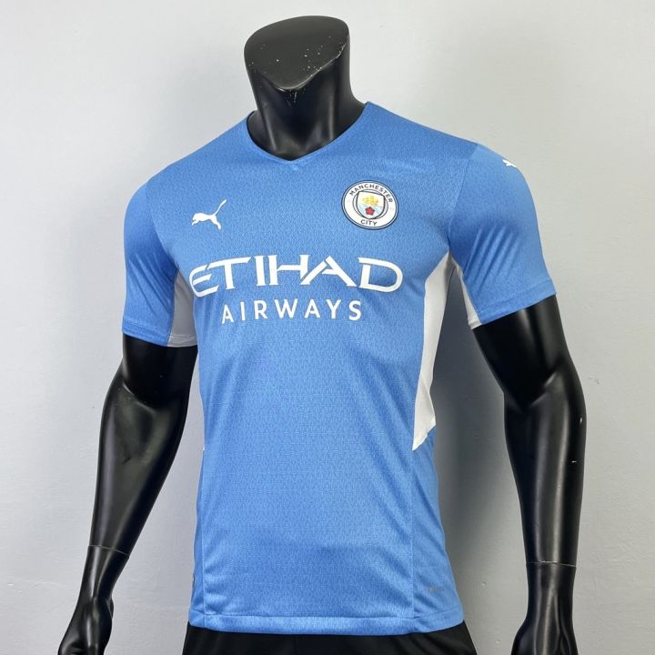 เสื้อบอลเกรดเพลเยอร์-ทีม-man-city-เสื้อฝึกซ้อม-เนื้อผ้าโพลีเอสเตอร์-p80