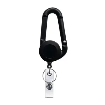 Retractable Pull Reel Clip for lanyards, Card holder, ID badge, Security  pass (5 colours)