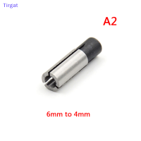 ?【Lowest price】Tirgat 6.35มม.ถึง3.175มม.1/8 "แกะสลัก bit Router TOOL Adapter สำหรับแกะสลัก COLLET