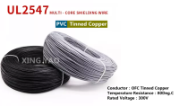 5M 18AWG สายแบบป้องกันการรบกวนสำหรับระบบเครื่องเสียงแอมป์ลำโพงวูเฟอร์สายเคเบิ้ลสายแกน2/3/4พร้อม UL2547ป้องกัน