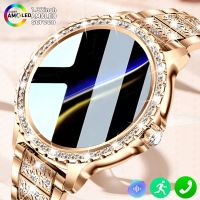 ☞ AMOLED Screen Smart Watch Heart Rate Blood Oxygen Fashion Ladies Bracelet 2023 Bluetooth Call Smartwatch Womoen For Android IOS