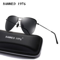 2021 Mens aviation Sunglasses Polarized Male Driving Shades Latest Metal Sun glasses Man Eyewear UV400 original designer Oculos