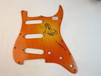 1ชิ้นไม้เนื้อแข็งมือทำ Ailanthus ไม้กีต้าร์ SSS Pickguard #2299