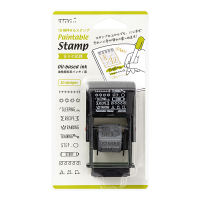 MIDORI Paintable Stamp Daily Life Record / ตัวปั๊มแบบมีหมึกในตัว ลายบันทึกชีวิตประจำวัน แบรนด์ MIDORI จากประเทศญี่ปุ่น (D35419006)