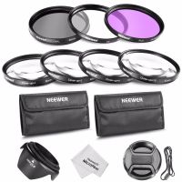 Neewer 52MM Professional Lens Filter UV CPL FLD and Close-up Macro 1 2 4 10 Accessory Kit for Nikon D7100 D7000 D5300