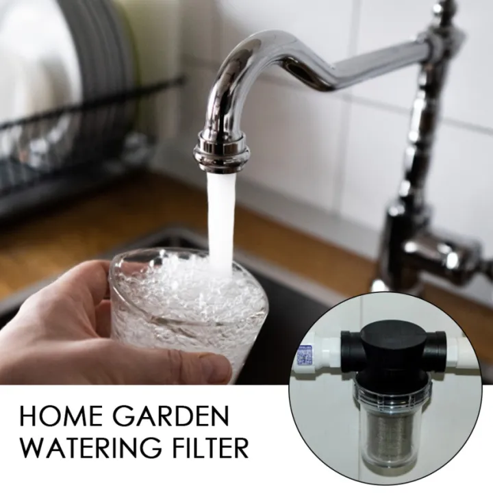 Filter Penyiram Taman 1/2 Plastik, Filter Pipa Air Rumah Tangga, Filter Prefilter Sistem