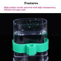 220ml Bird Automatic Dewaterer Parrot Feeder Birdcage Multifunctional Feeder Box