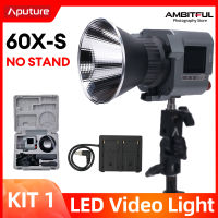 Aputure Amaran COB 60 S 60X-S 60D-S New version Bi-Color LED Video Light 2700K~6500K 65W CRI≥96 TLCI≥96 Bluetooth App Control 9 Lighting Effects