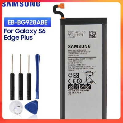 แบตเตอรี่  แท้ Samsung GALAXY S6 edge Plus G9280 G928F G928V S6edge+ EB-BG928ABE EB-BG928ABA แบตเตอรี่รับประกัน 6 เดือน แถม ฟรี ไขควง