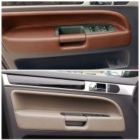 Car Interior Door Left Right Hand Driver Leather Pull Handle For Volkswagen Touareg 2003-2010