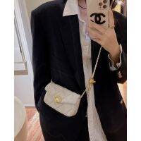 【Hot Sale】 French-style gentle high-value womens cross-body all-match ins mobile phone niche design sweet and cool bumpy