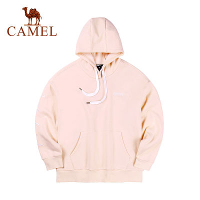 CAMEL เสื้อกันหนาวมีฮู้ดผ้าแคชเมียร์ทรงหลวมสําหรับผู้หญิง 2020 9113