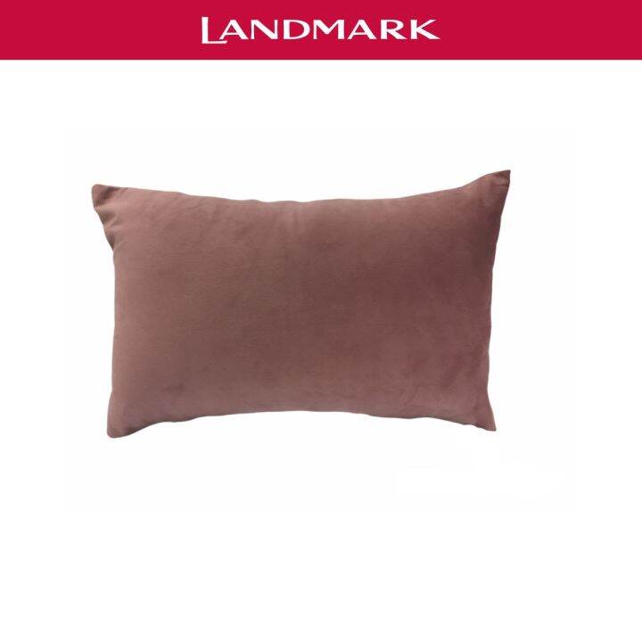 Landmark Fun Pillow Case 30 x 50cm Plain Velvet Back to Back Lazada PH