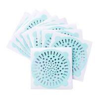 【hot】 20PCS 15cm Large Disposable Floor Drain Sticker Hair Filter Waste Sink Strainer Non-woven fabric Cleaning Paper