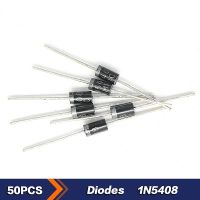 50pcs/lot Rectifier Diode 1N5408 IN5408 Diodes 3A 1000V DO-27 RECTIFI DIODE