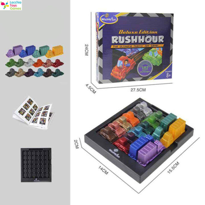 lt-ready-stock-rush-hour-traffic-jam-logic-game-children-car-set-logical-thinking-reasoning-board-gameของเล่นเด็กผญ1-cod