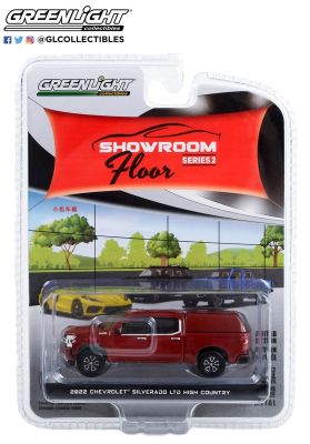 1: 64 2022 Chevrolet Silverado LTD High Country&amp;Recreational Vehicle Housing Collection Of Car Models