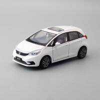 JACKIEKIM Diecast ของเล่นรุ่น1:32 Scale Honda Fit 4Th Jazz รถประตูเปิดเสียง &amp; Light การศึกษาคอลเลกชันของขวัญเด็ก