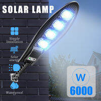 6000W Brightest Solar LED Light Outdoor Powerful Street Garden Lamp Advanced 168LED Solar Camping Lamp Motion Sensor For Yard