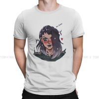 Valorant Agents Game Newest TShirt for Men Shy Fade Basic T Shirt Hip Hop Birthday Gifts Tops