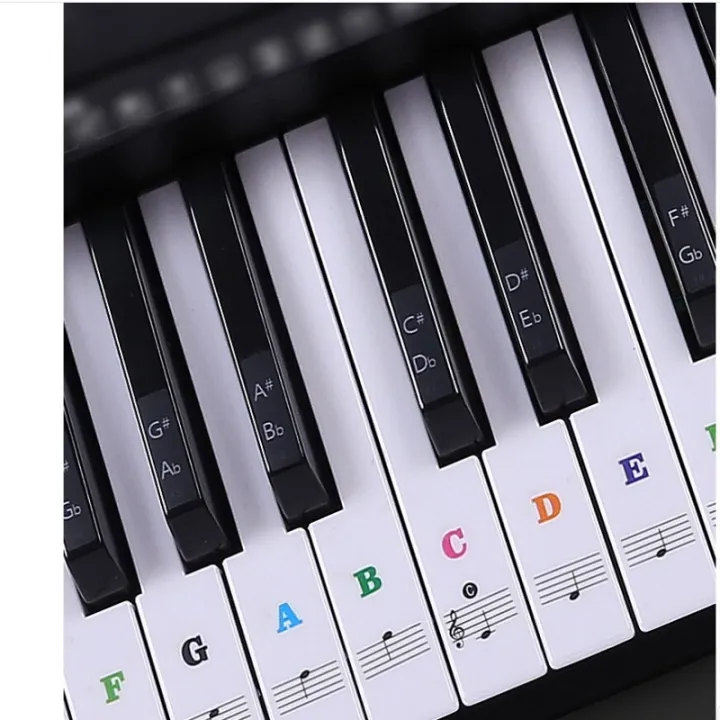 transparent-piano-keyboard-sticker-54-61-key-electronic-keyboard-piano-sticker-88-key-piano-stave-note-sticker-for-white-keys