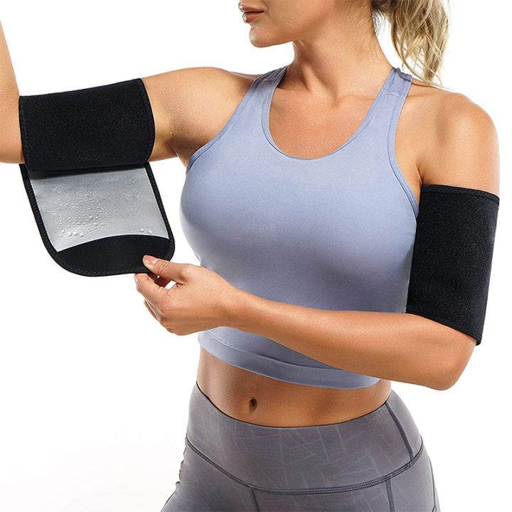 Neoprene Slim Arm Trimmer for Women - Heat Up Your Workouts with Sweat Band  for Weight Loss and Fat Burning - Adjustable Arm Shaper Bands for Slimmer