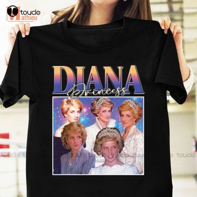 Princess Diana T-Shirt Diana Tribute Shirt Diana Shirt Princess Custom Tshirts Short Sleeve Funny Tee Shirts Xs-5Xl Printed Tee