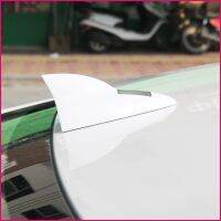 [COD] Car D08A solar shark fin antenna light new 12 lights tail decoration colorful warning