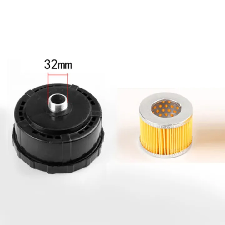Round Washable Air Filter Cleaner Red Element Replacement Filter Flow Kit (9" X 3