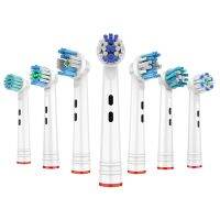 ZZOOI 4pcs Replacement Brush Heads For Oral-B Electric Toothbrush Advance Power/Vitality Precision Clean/Pro Health/Triumph/3D Excel