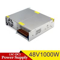 【hot】☇☃ 1000W 20.8A 48V Switching Supply 110V 220V DC48V SMPS for Router Printer Stepper Motor