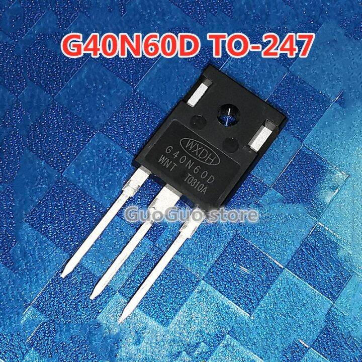 2pcs Original G40N60D TO-247 40N60 TO247 welding machine power tube 40A ...