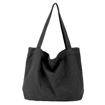 Canvas Handbag Simple Mens Large-Capacity Cotton Tote Bag Womens Reusable Shopping Bag