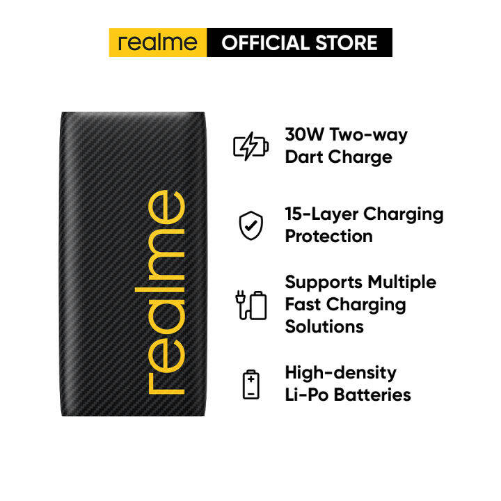 realme power bank 30w