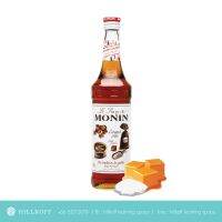 HILLKOFF : น้ำเชื่อมแต่งกลิ่น Monin Syrup โมนิน โมแนง ไซรัป กลิ่น Salt Caramel ขนาด 700 ml.