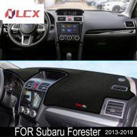 LCX สำหรับ Subaru Forester 2013 ~ 2018พรมกันเสื่อกันลื่นกันฝาปิดแผงควบคุมแผ่นบังแดดอุปกรณ์เสริมสำหรับ Dashmat Sg Sh Sj 2014 2015 2016 2017