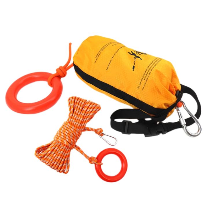 Reflective Throw Rope with Throw Bag for Water Rescue Flotation Rescue ...