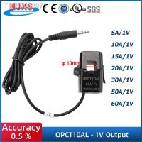 ﺴ™ NJXSE OPCT10ATL 0-100A Clamp On Current Transformer SCT013 Non-invasive AC Current Sensor Split Core Current Transformer