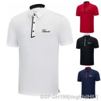 Mizuno Honma เสื้อยืดแขนสั้นของผู้ชาย,เสื้อ TaylorMade1เสื้อเสื้อกลางแจ้งระบายอากาศแห้งเร็ว PING1กางเกงเล่นกอล์ฟฤดูร้อนเสื้อโปโลกีฬา